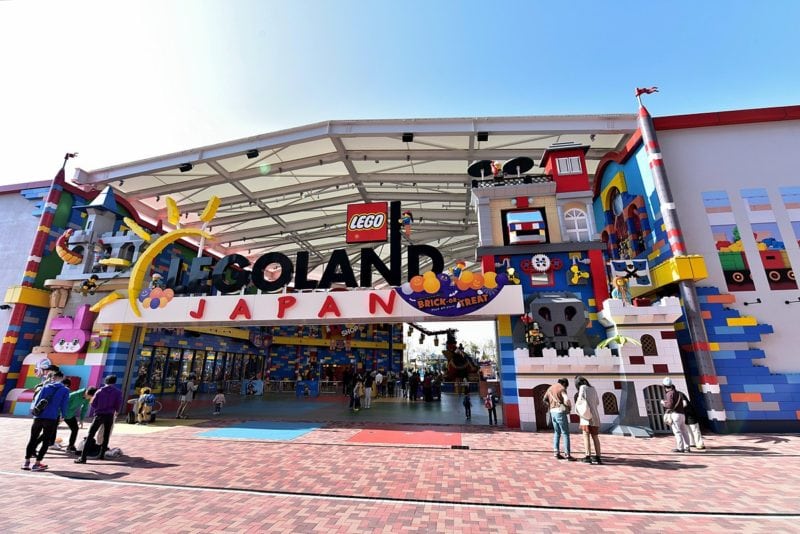 View of entrance of Legoland Japan