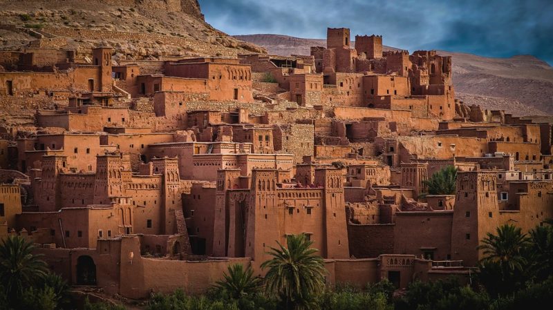 beautiful landscape in morocco