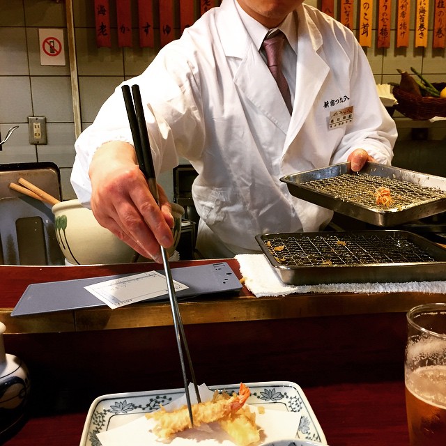 Try the tempura at Shinjuku Tsunahachi in Tokyo