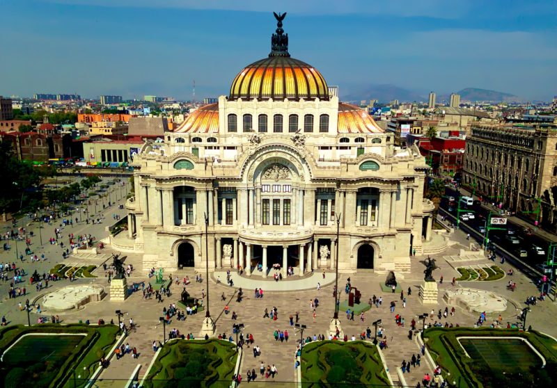 City centre in Mexico City, Mexico