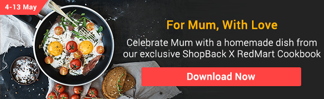 For Mum, With Love Cookbook Shopback Redmart