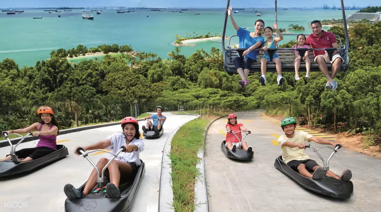 Skyline Luge Sentosa for a fun day out in the island