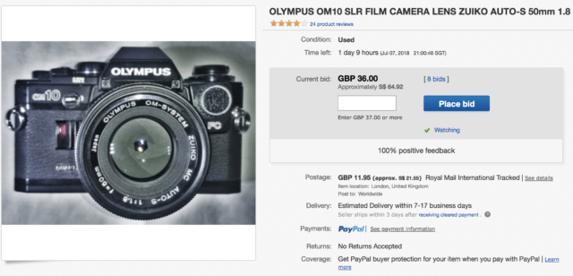 olympus film camera 
