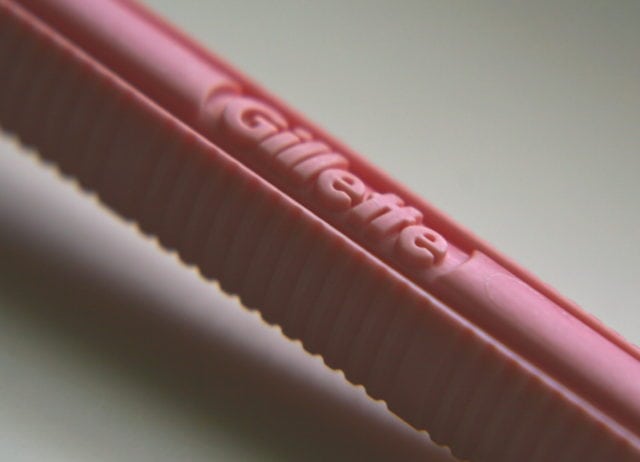 pink shaver pink tax