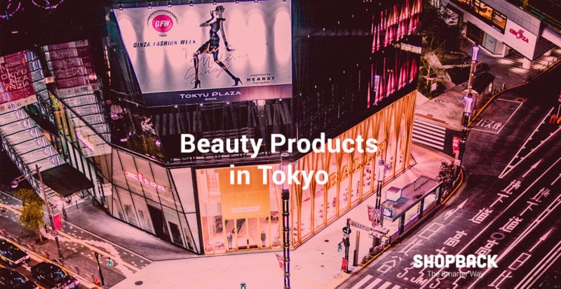 shopping japanese beauty products in tokyo