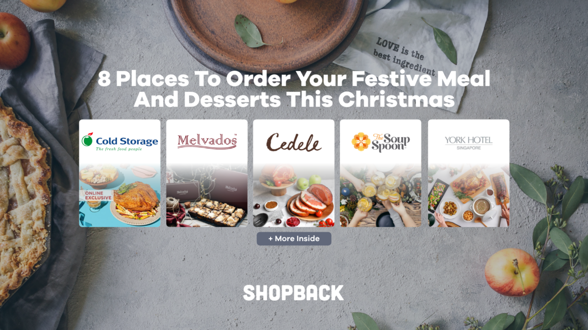 8 Places to Order Your Festive Meal and Desserts This Christmas