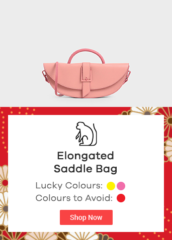 long pink saddle bag with top handle