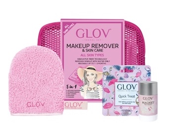 pink reusable and environmentally friendly makeup remover wipes