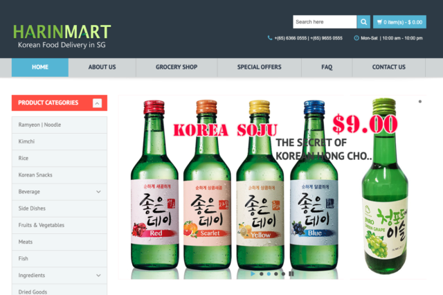 korean online grocery mart