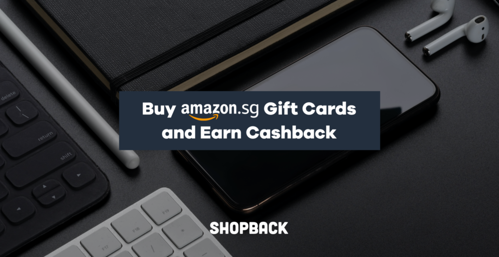 Earn Cashback when you buy Amazon Gift Cards