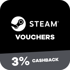 Enjoy 3% Cashback off Steam Vouchers with ShopBack