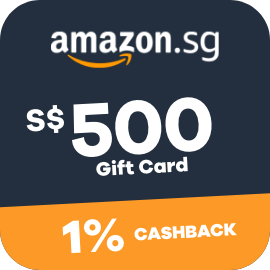 $500 Amazon Gift Cards + 1% Cashback