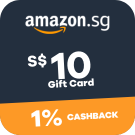 $10 Amazon Gift Cards + 1% Cashback