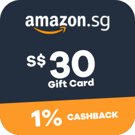 $30 Amazon Gift Cards + 1% Cashback