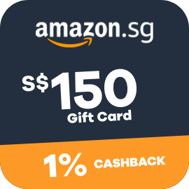 $150 Amazon Gift Cards + 1% Cashback
