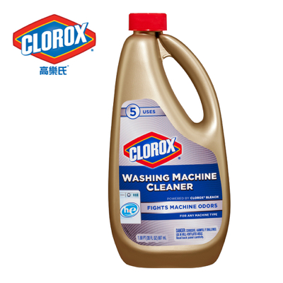 美國CLOROX 高樂氏 洗衣槽除菌清潔劑 887ml